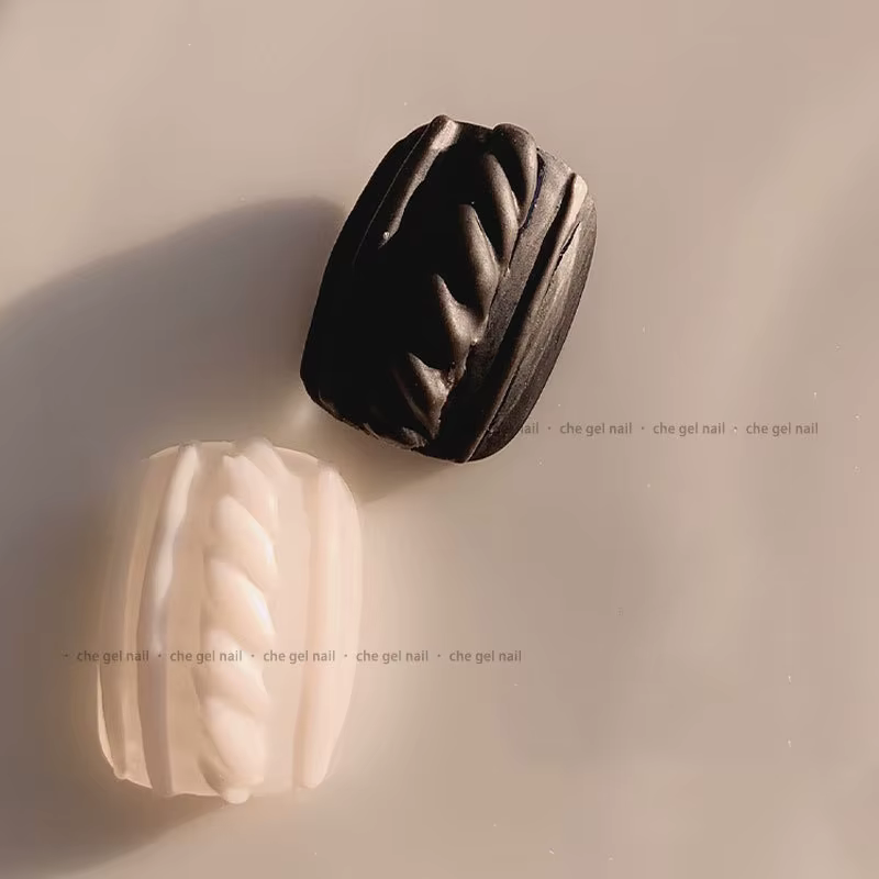 Gel de peinture d'art d'ongle de sculpture 5D