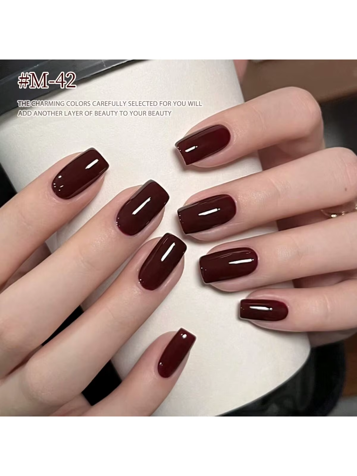 Vernis à ongles Gel rouge 15ml