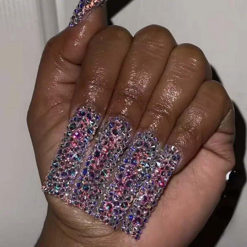 Faux ongles carrés Extra longs XXL