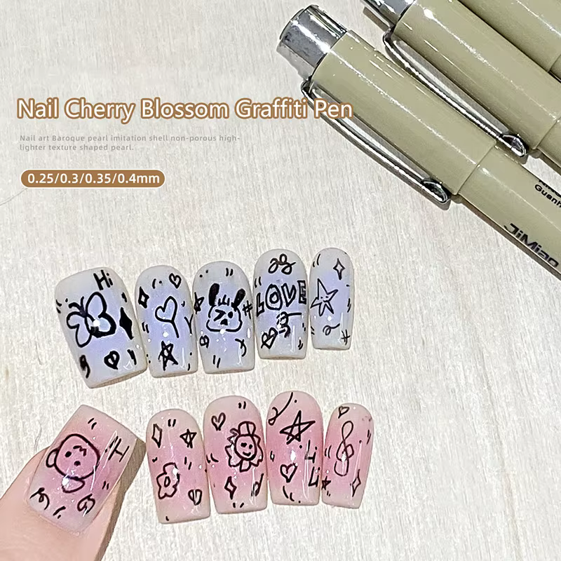 Stylo de ligne de Graffiti pour Nail Art