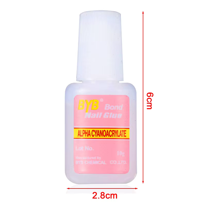☆ Colle à ongles 10g avec pinceau applicateur pour faux ongles