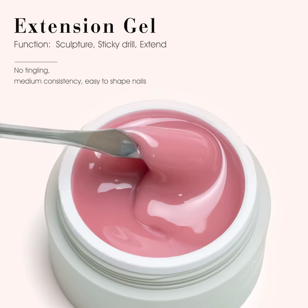 CANNI 28g TPO gratuit crème Extension Gel blanc clair français Nail Art bricolage pour prolonger rapidement les ongles doigt forme manucure conseils outils