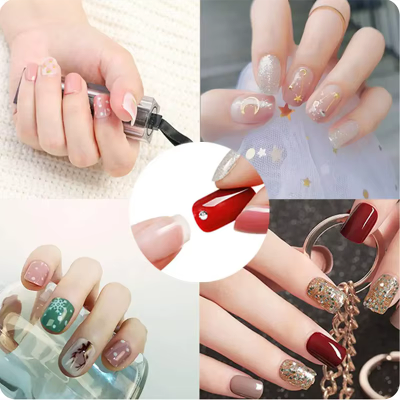600 pièces Double face colle autocollant pour ongles onglets adhésifs imperméable respirant faux