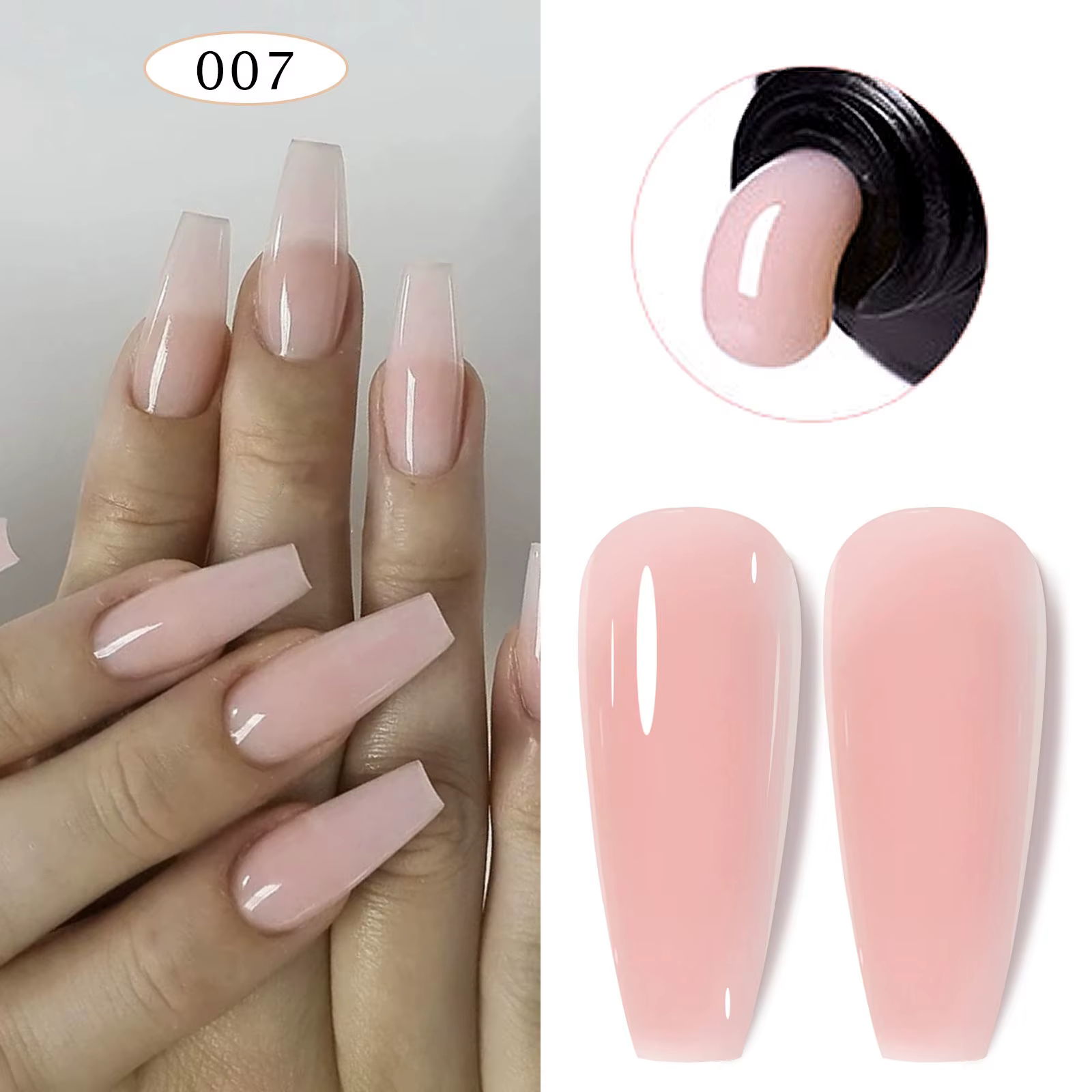 15ml Extension solide Gel ongles construire Poly
