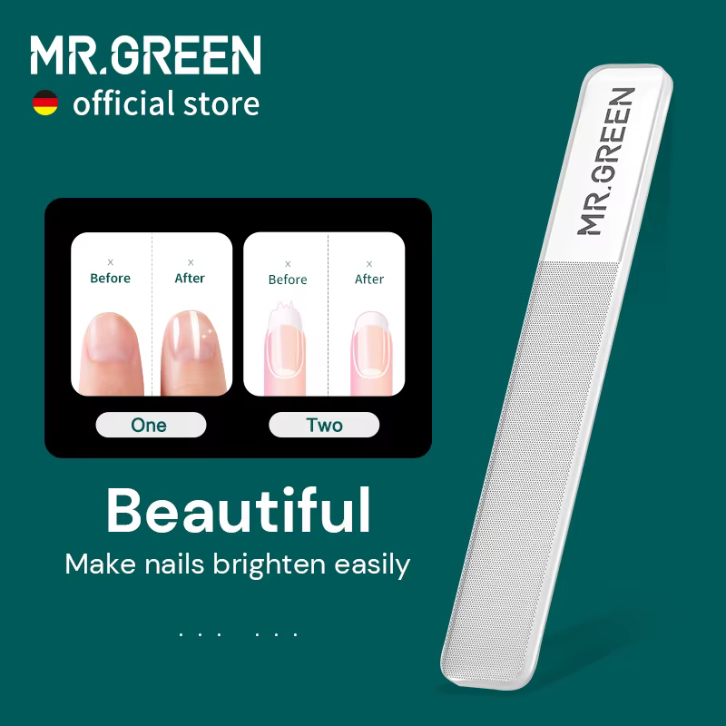 MR.GREEN – limes à ongles en Nano verre