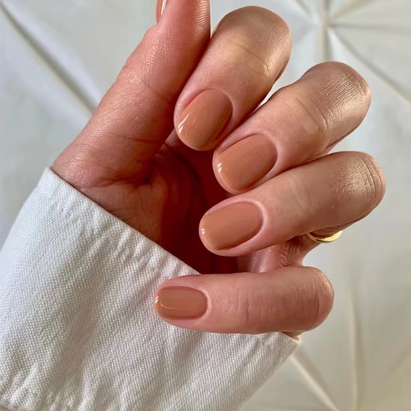 24 pièces/ensemble couleur unique brillant Faux ongles couverture complète amovible