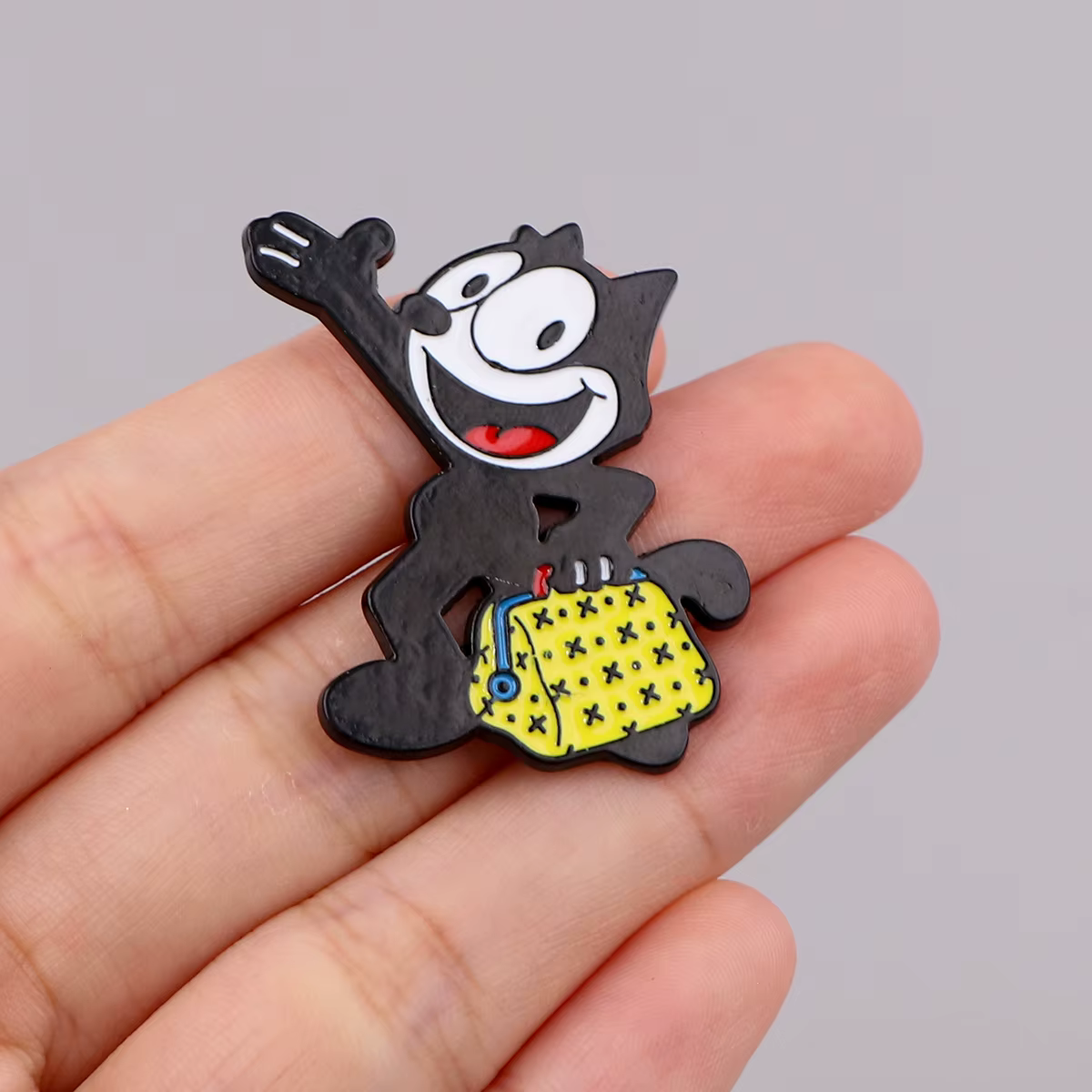 Broches en émail amusantes sur le thème des animaux, badges mignons pour sacs à dos, vestes, chapeaux, collection rétro, cadeaux, accessoires de cosplay