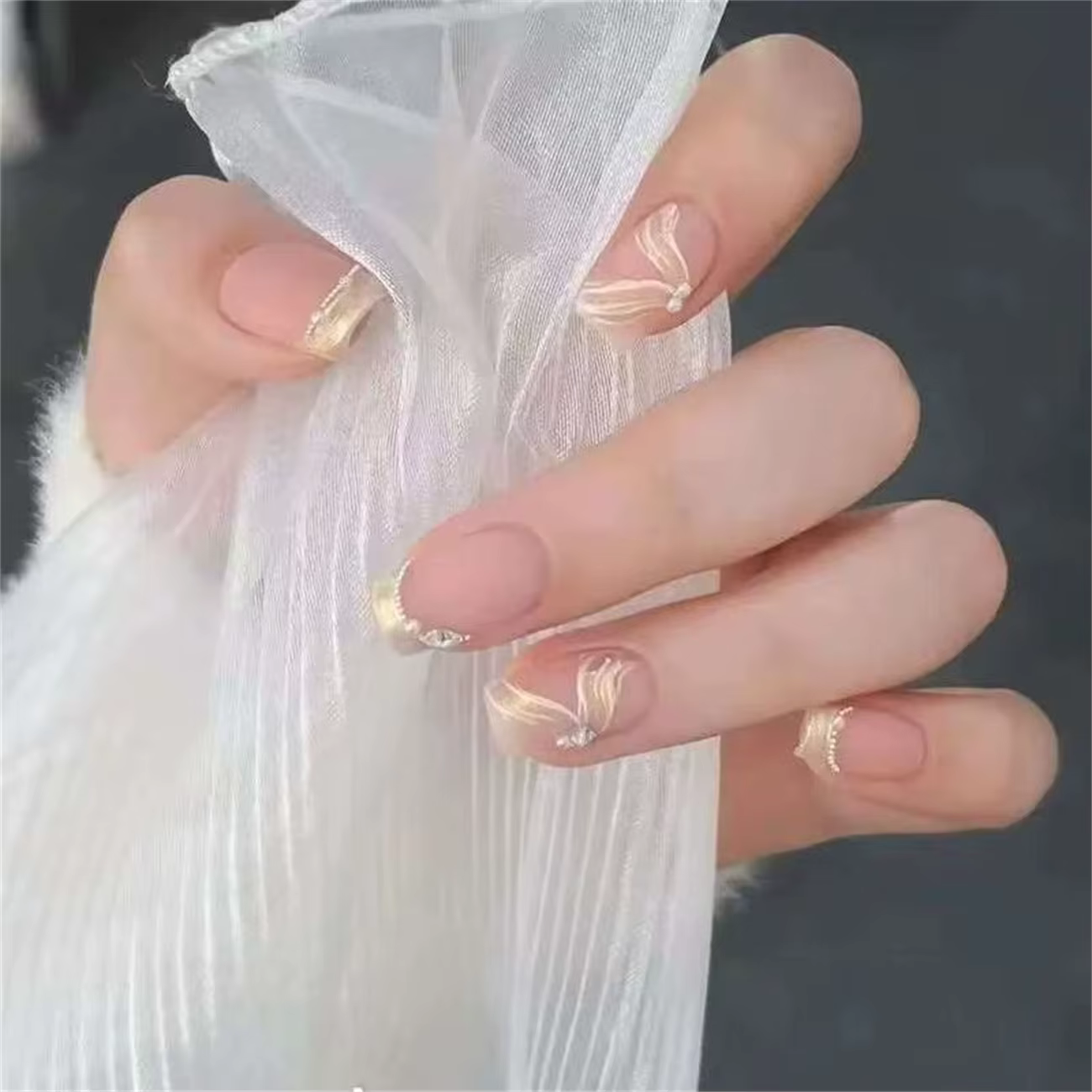 1pc Gel de modelage 9 couleurs dégradé