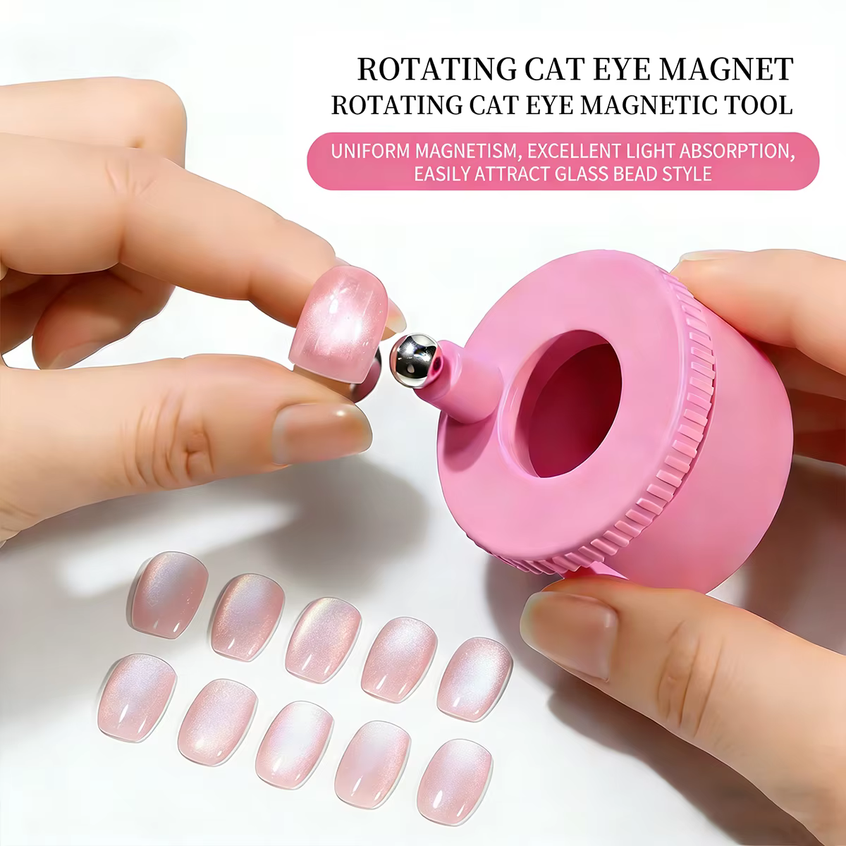 Aimants pour ongles, outil rotatif pour la manucure