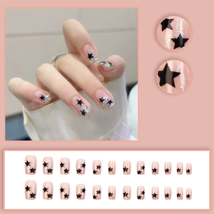 Faux ongles courts pour femmes