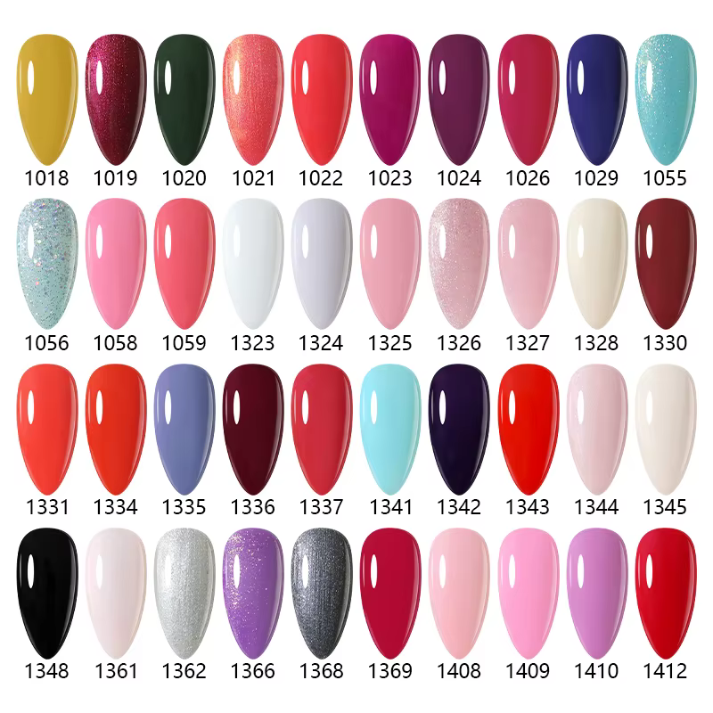 Arte Clavo série de couleurs rouges vernis à ongles UV