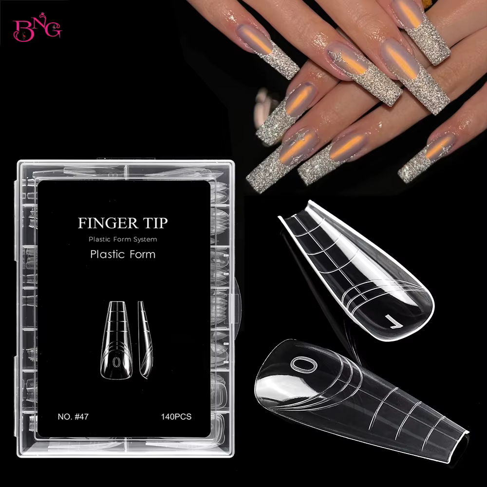 BNG Ballerina Nail Dual Forms pour Gel de Construction Poly
