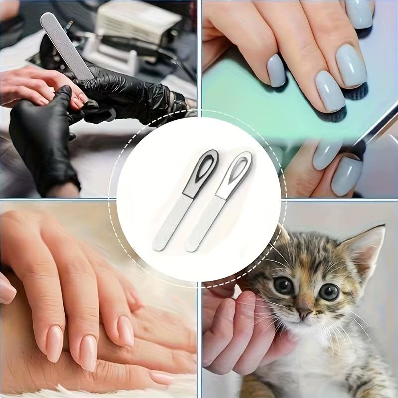 Lime à ongles en acier inoxydable
