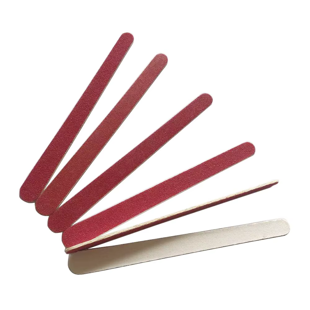 Lime à ongles en bois rouge