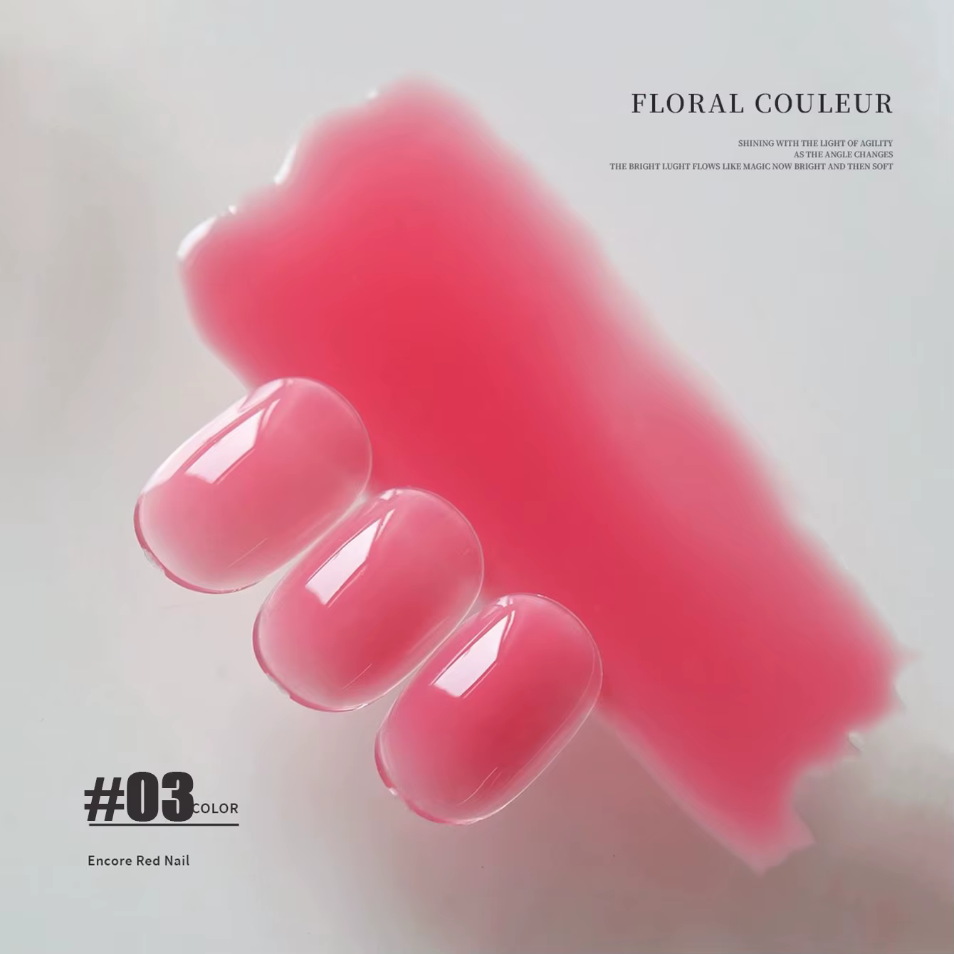 MIANEL 10ML 2026 Nouvelle Série Florale Rose Gel à Ongles Couleur Unie Douce