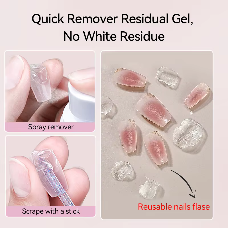 UR SUGAR 55ml faux ongles conseils solide Gel dissolvant