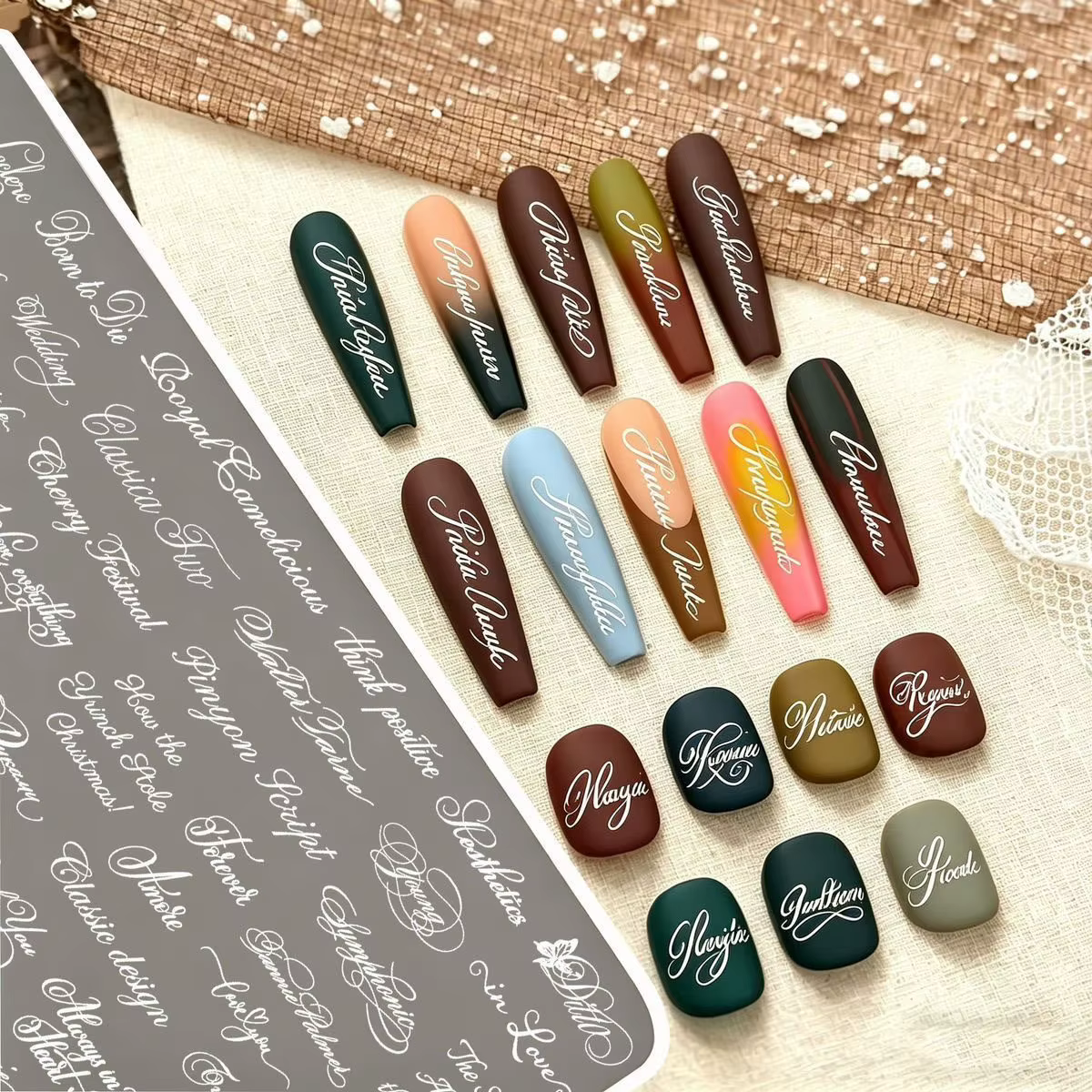 Plaque de tamponnage pour ongles