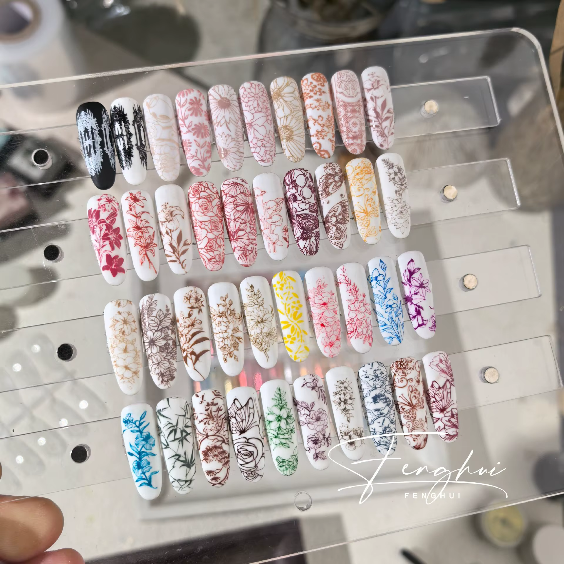 Palette de vernis à ongles gel Pat Patting 48 couleurs/boîte