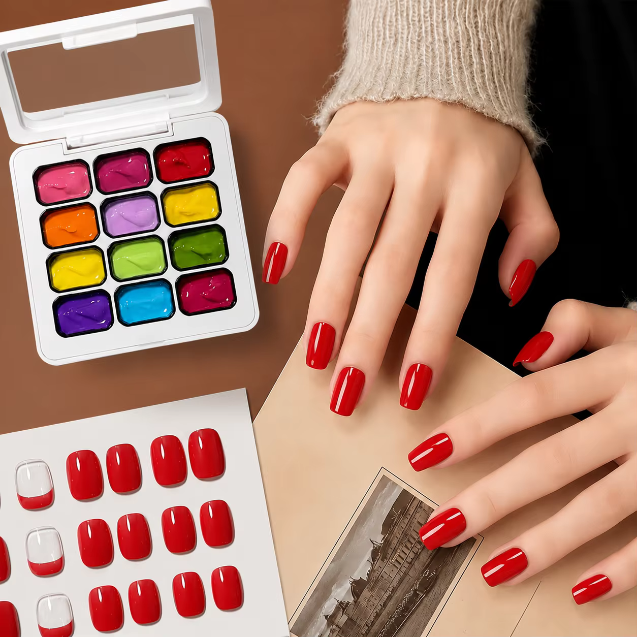 Vernis à ongles en gel fluorescent 12 couleurs