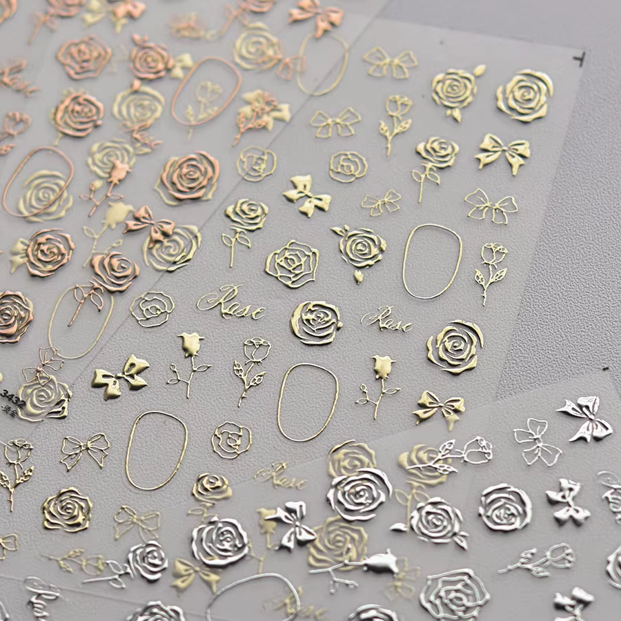 Autocollant 5D pour Nail Art