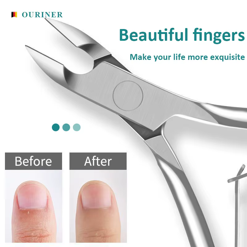 Pinces à cuticules manucure des ongles ciseaux