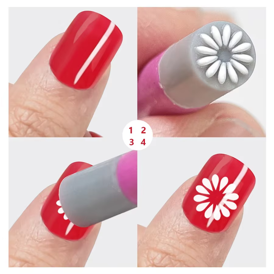 Ensemble de stylos à tampons pour Nail Art