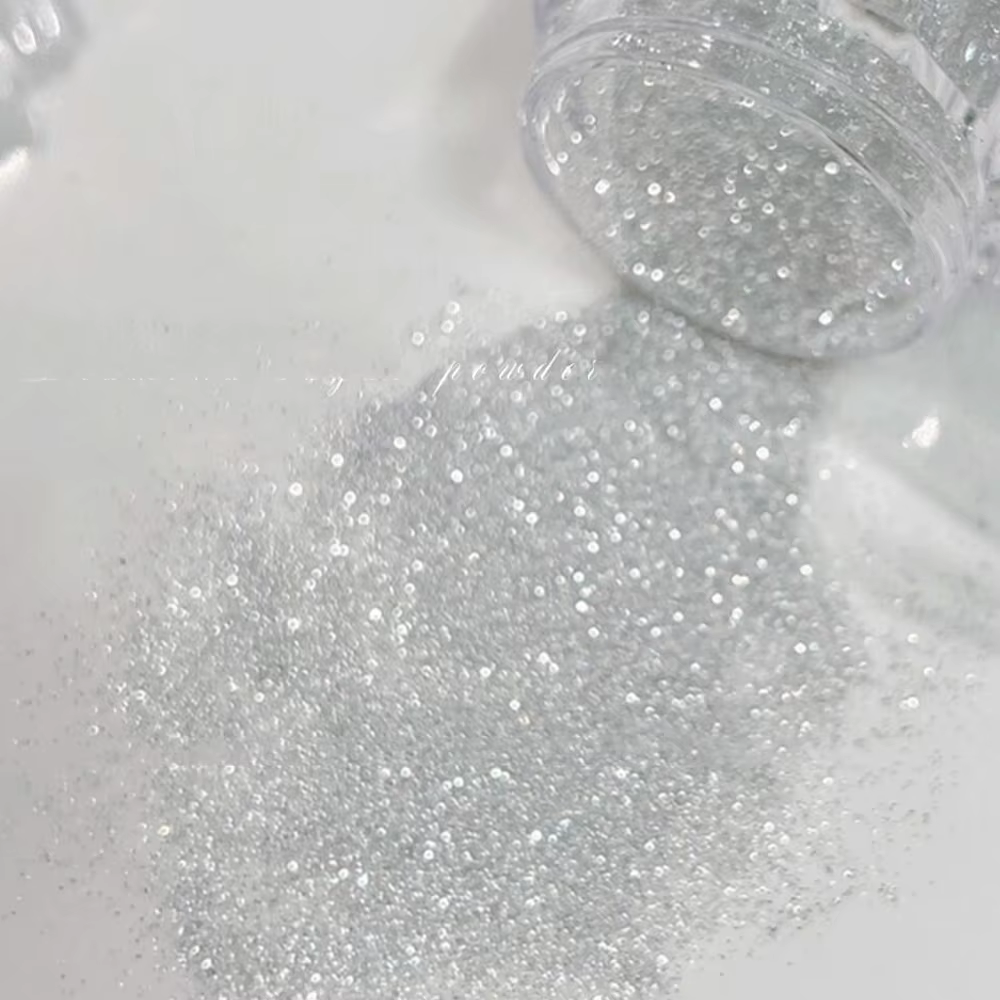 Poudre à paillettes pour ongles