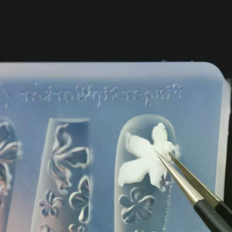 Moule à ongles en Silicone