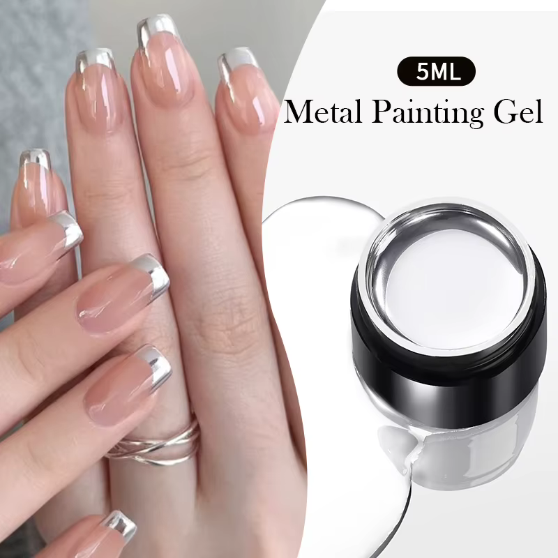 BORN PRETTY – vernis à ongles en Gel métallique