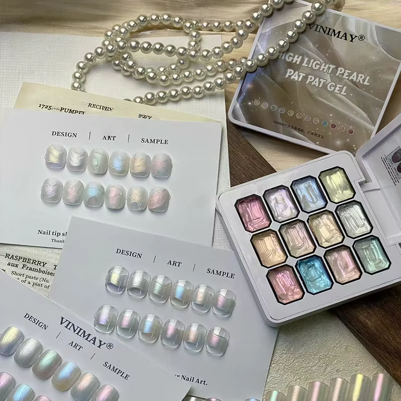 Vernis gel aurore à 12 grilles