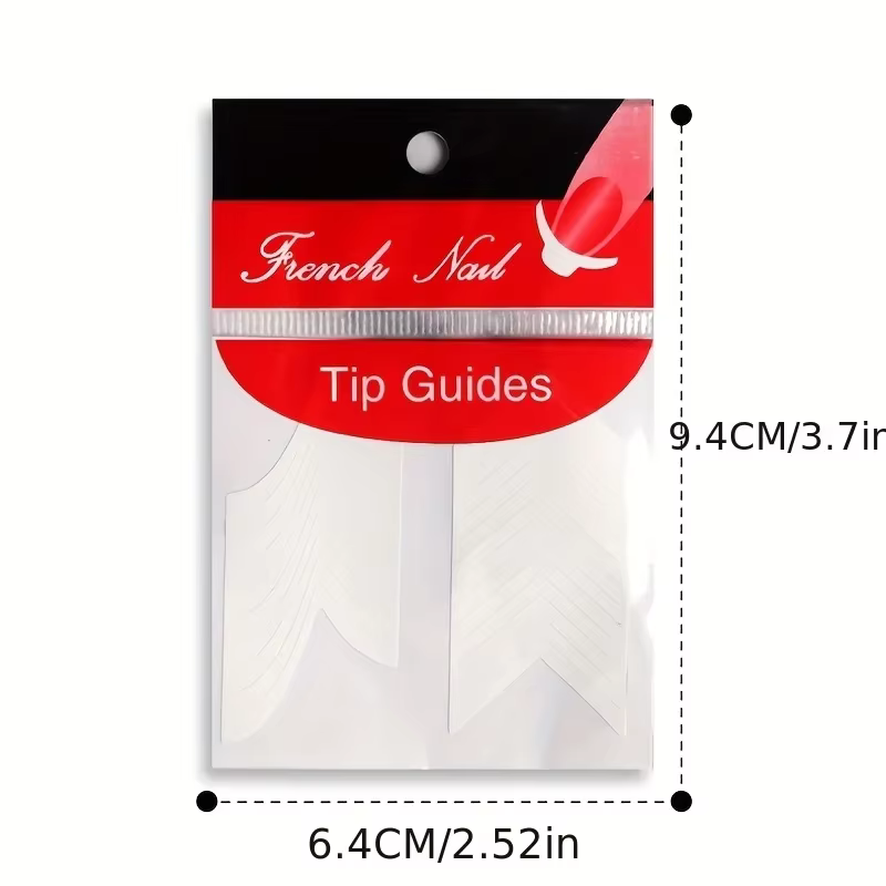 3 pièces de stickers pour nail art français