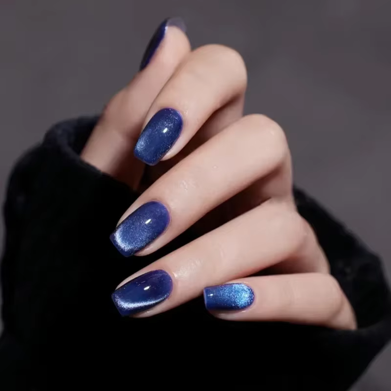 Faux Ongles en Forme d'Oeil de Chat