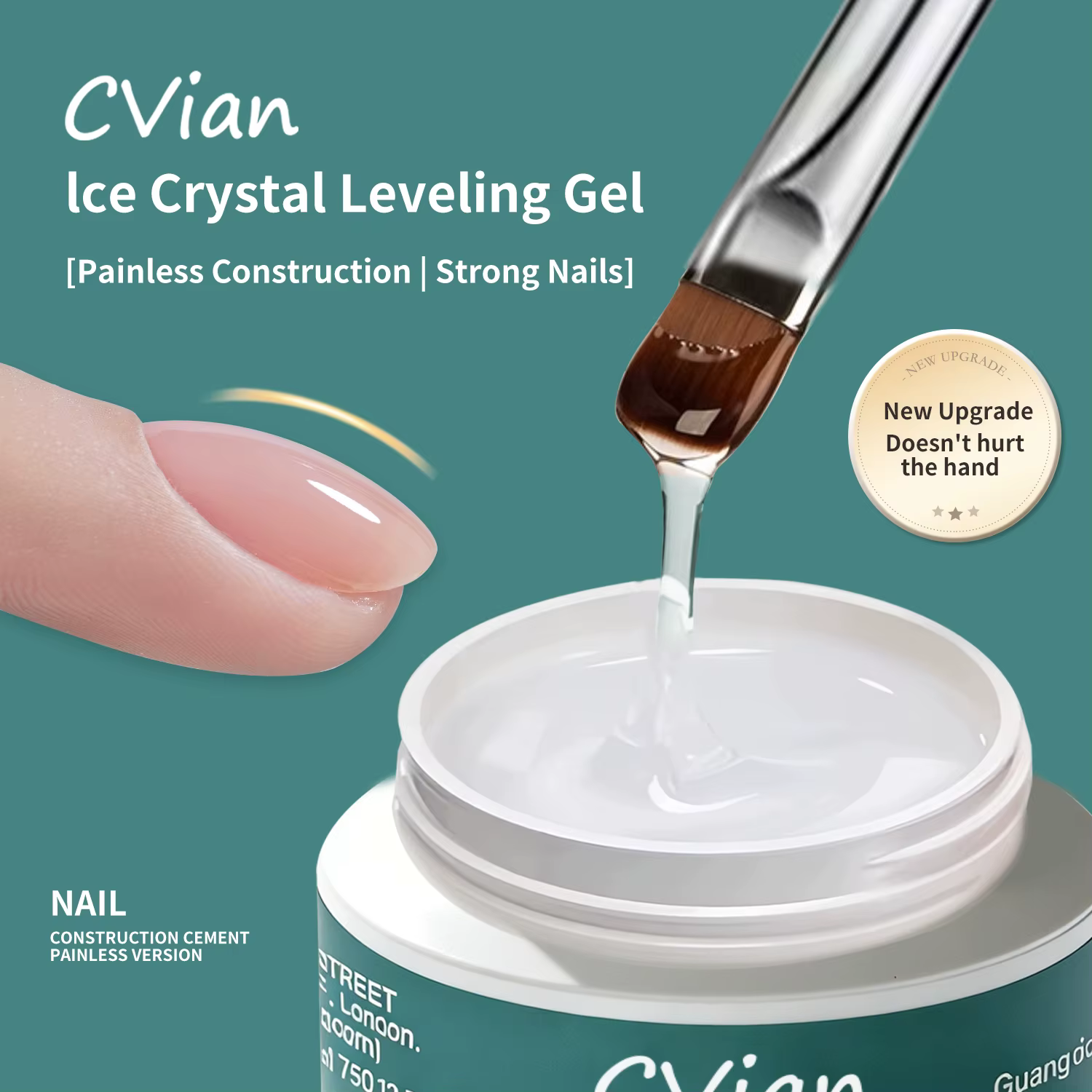 Gel auto-nivelant effet cristal de glace 18g