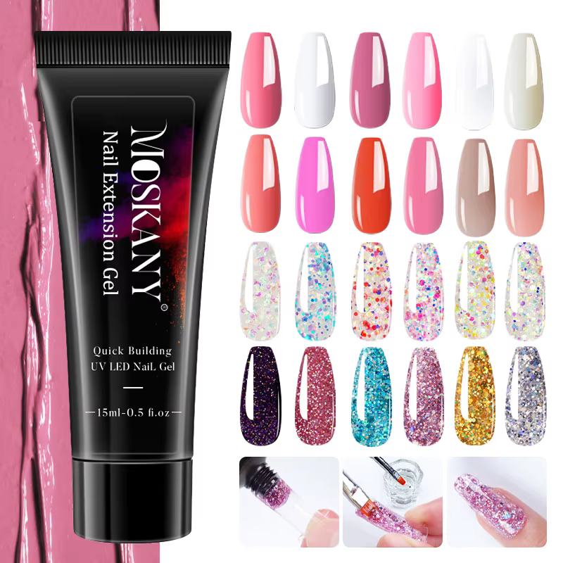Ensemble complet de Gel pour ongles en Poly