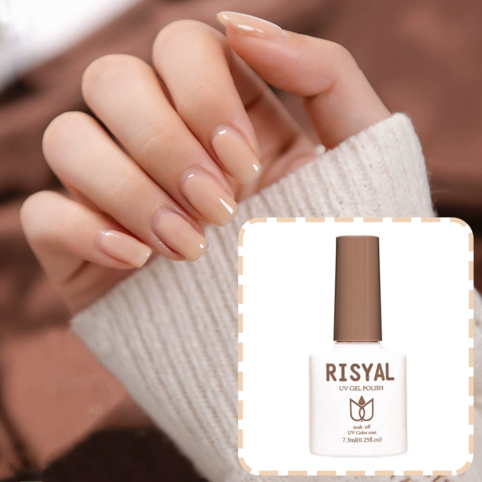 Kit professionnel de gel pour ongles - Fond de teint pour terminer : Base