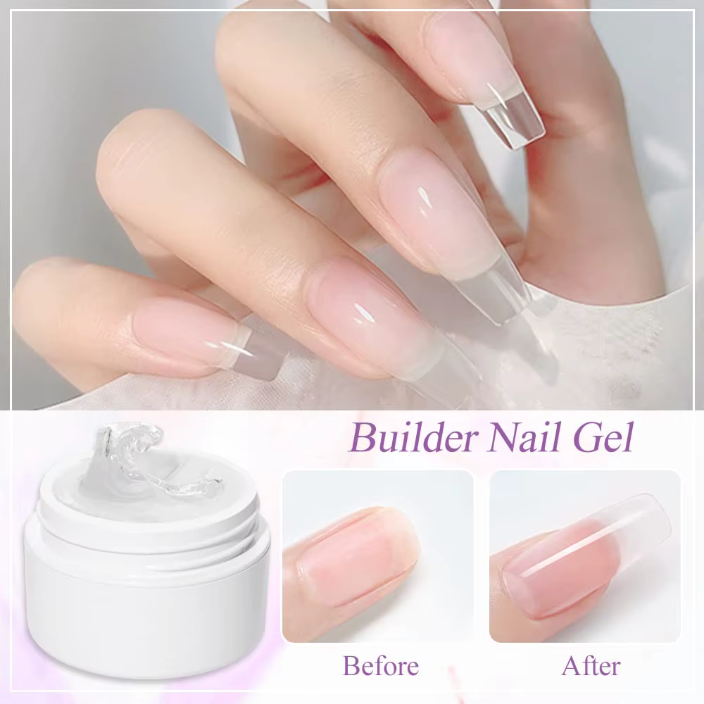 1 pot de 15 ml de gel à ongles 3D pour modelage floral
