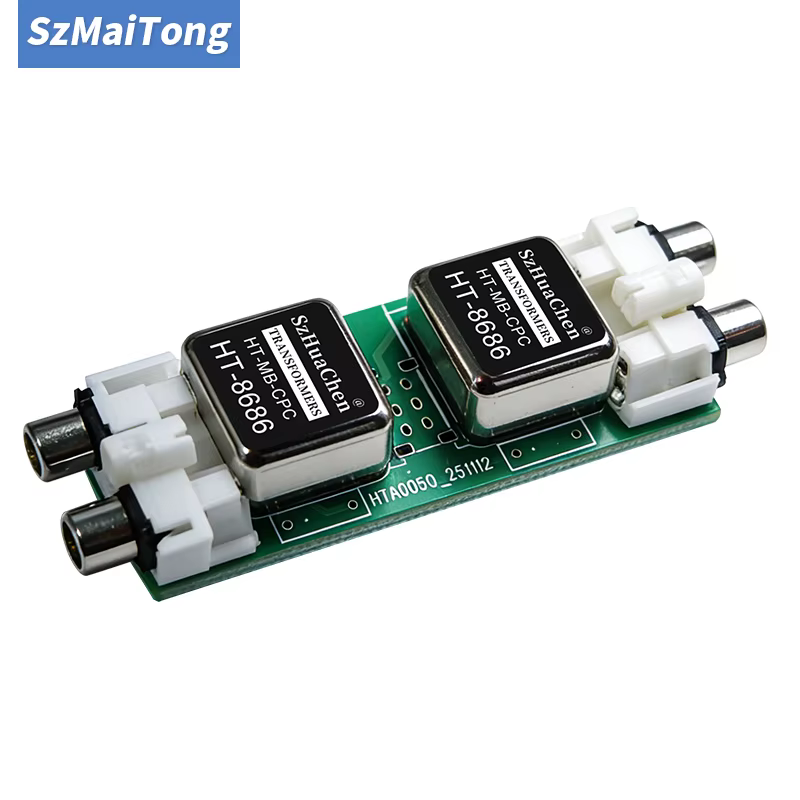 Isolateur audio RCA pour voiture, anti-bruit de masse, filtre de suppression des interférences de courant