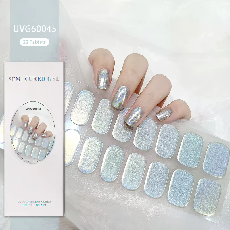 Patch pour ongles en Gel Semi-durci pour manucure française