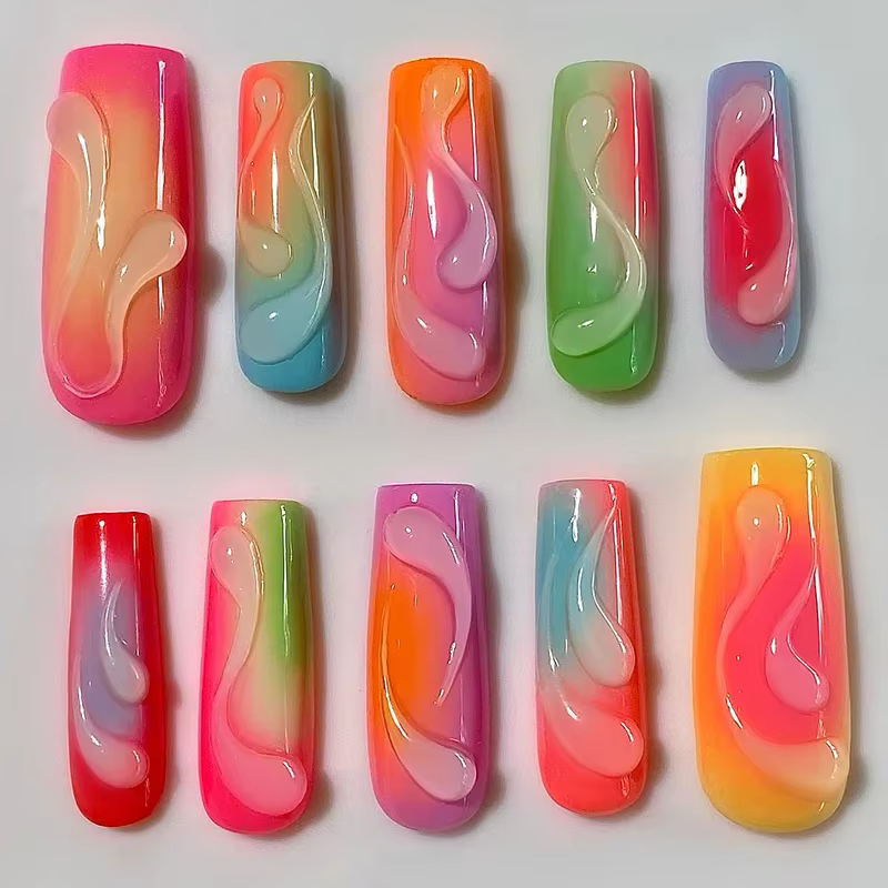 Gel à ongles transparent blanc BOZLIN 15ml pour la création de bijoux 3D DIY