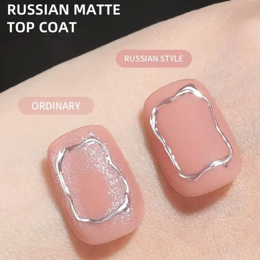 XEIJAYI 1pc 15ml 0.51oz russe mat caoutchouc couche de finition Gel vernis sceau néon Art Design mat Base manteau Gel populaire manucure Gel *