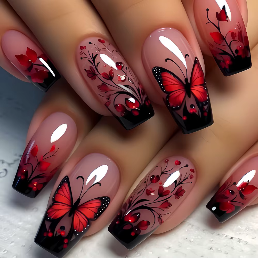 Faux ongles courts et moyens