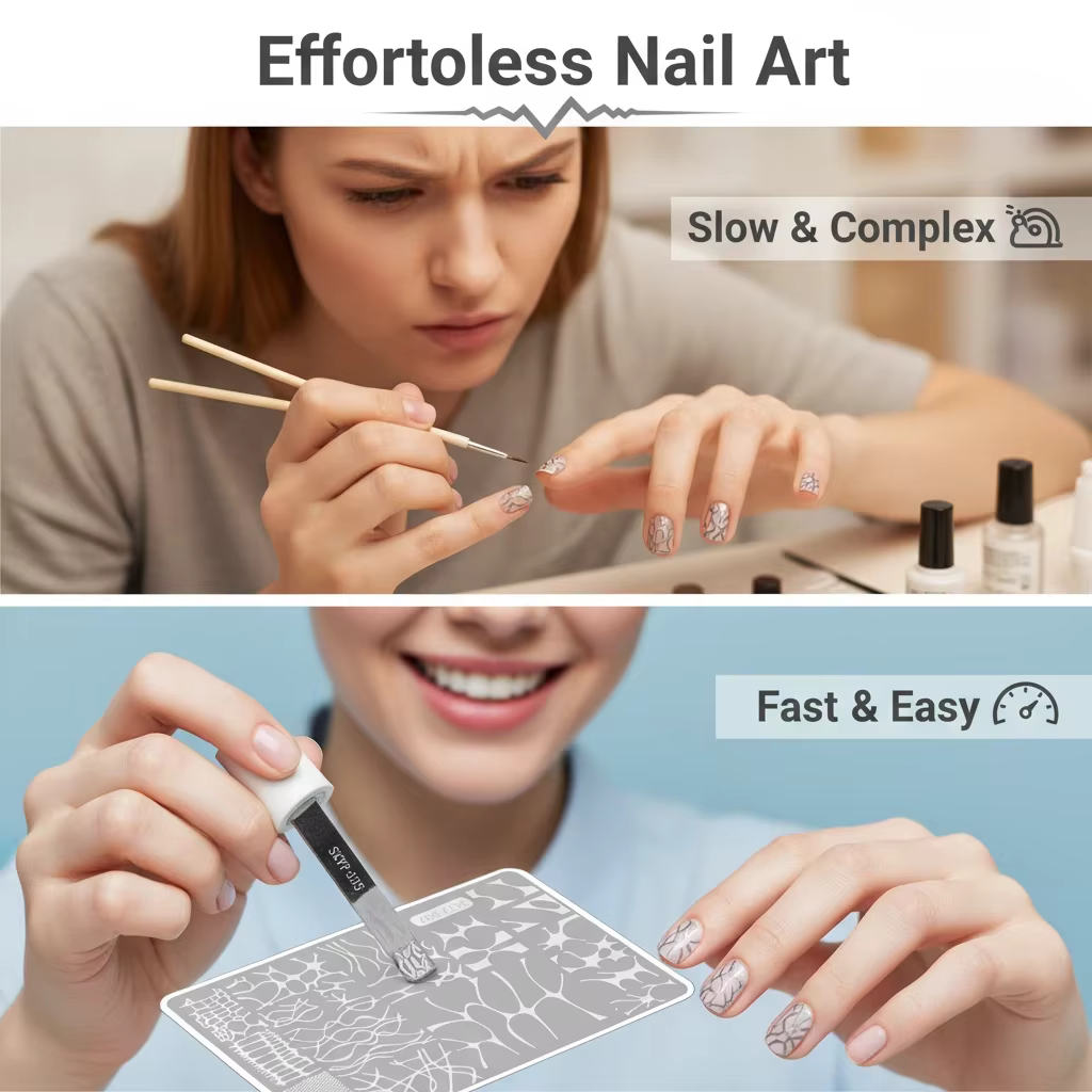 Plaques de stamping pour ongles