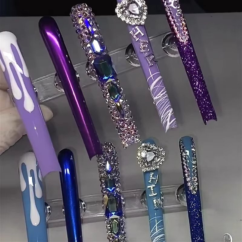 Faux ongles de luxe en acrylique