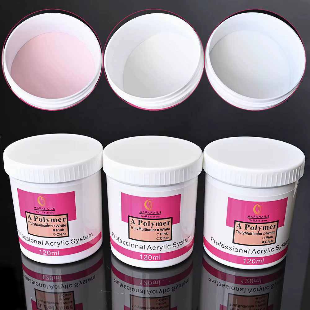 1 bouteille de poudre acrylique pour ongles