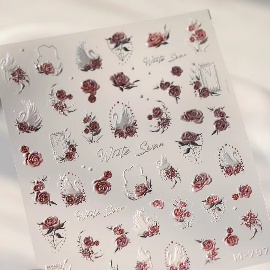 Autocollants pour Nail Art 5D