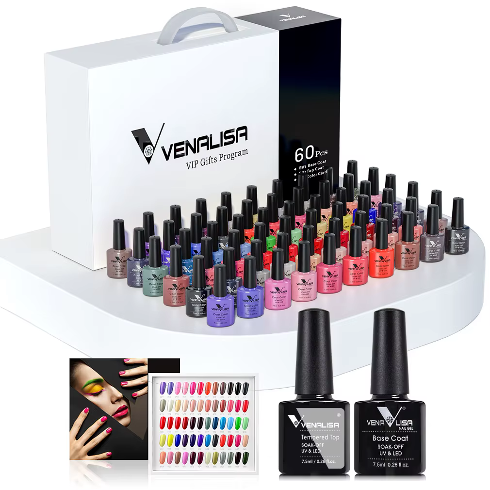 VENALCrawVIP5-Kit de Verhéritage à Ongles Gel Professionnel