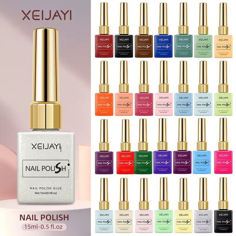 Bouteille carrée colorée vernis à ongles Gel 60 couleurs brillant mat glaçon