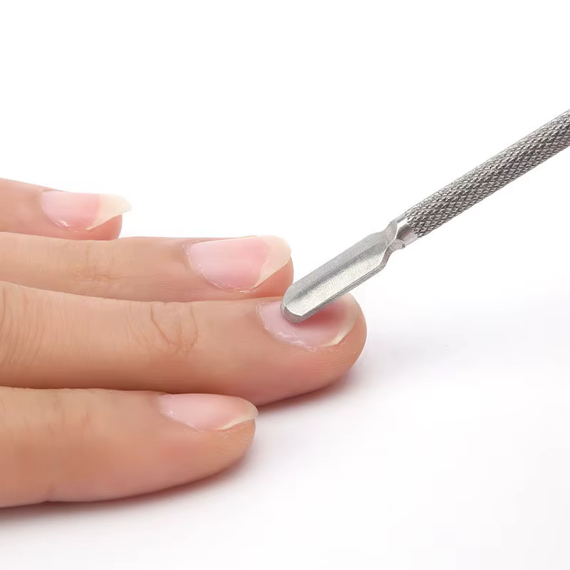 Pousse-ongles en acier inoxydable