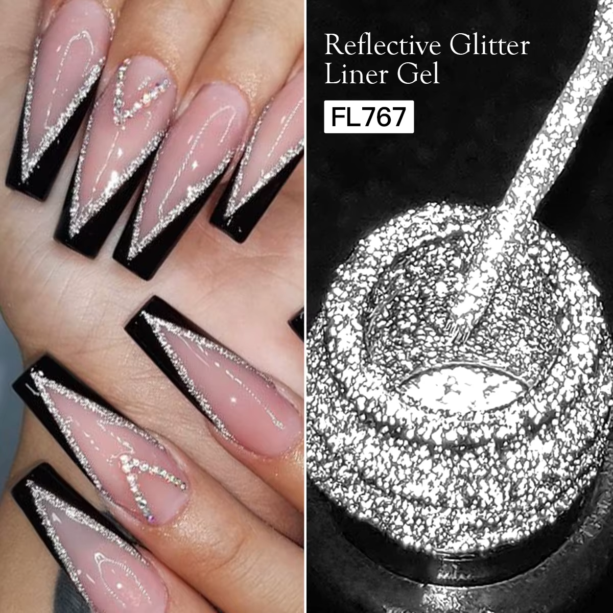 FOUR LILY – vernis à ongles réfléchissant à paillettes