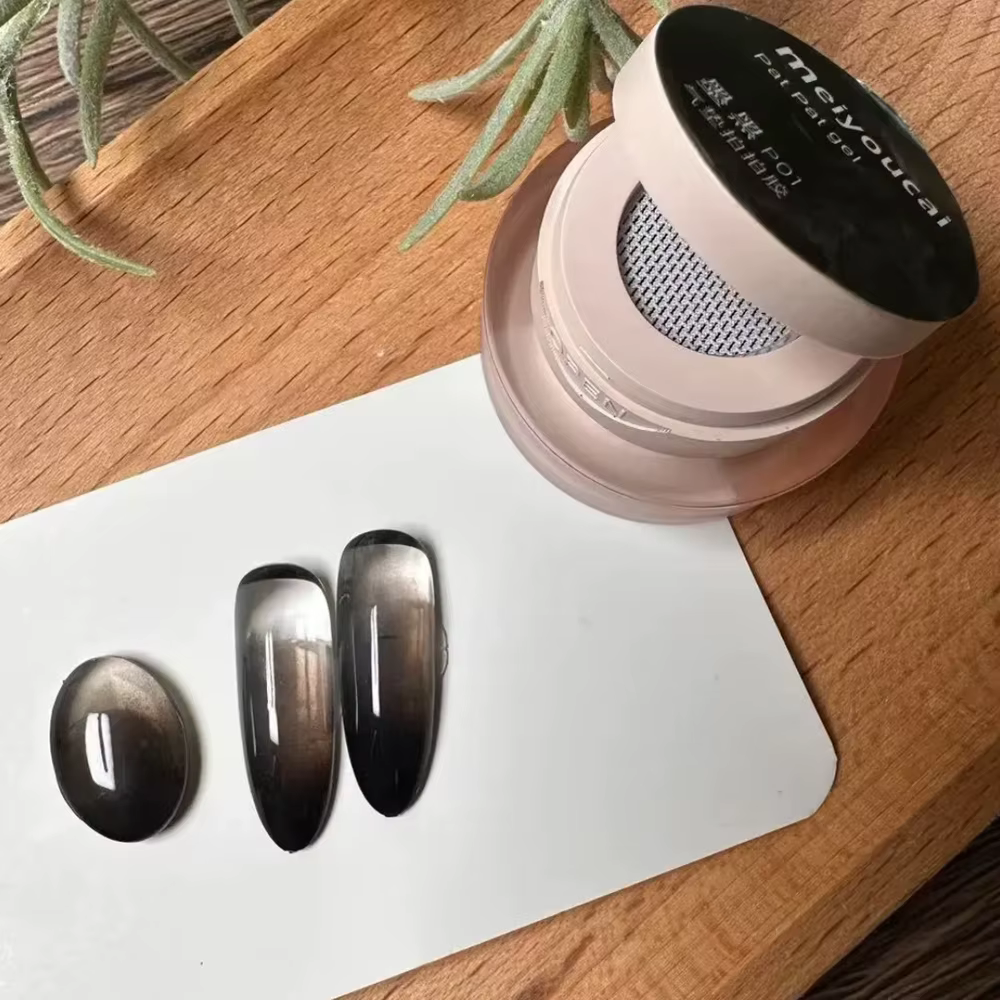 5 ml-3 couleurs noir/blanc/rose Nail Art coussin d'air colle dégradé fleur claque vernis à ongles peinture à la main manucure Ombre Gel